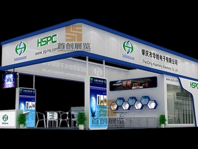 華勝 音響影視展臺(tái)裝修