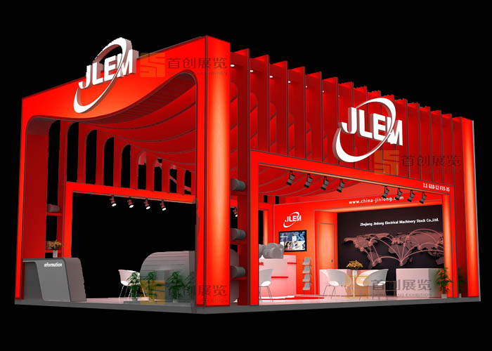 金龍 廣交會展會裝修設(shè)計(圖2)