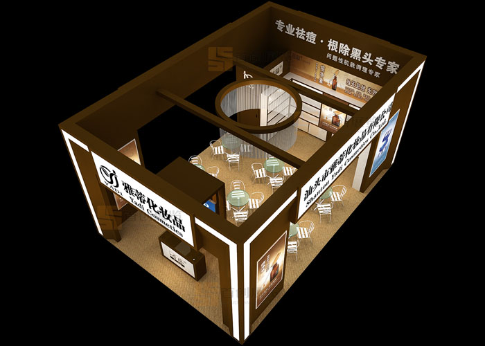 雅蒂 美容婚慶會(huì)展設(shè)計(jì)(圖2)