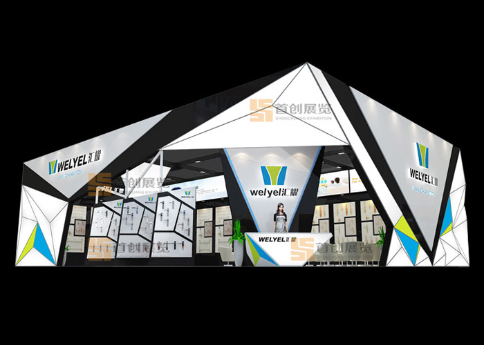 匯耀木質(zhì) 建材門窗展會搭建(圖1)