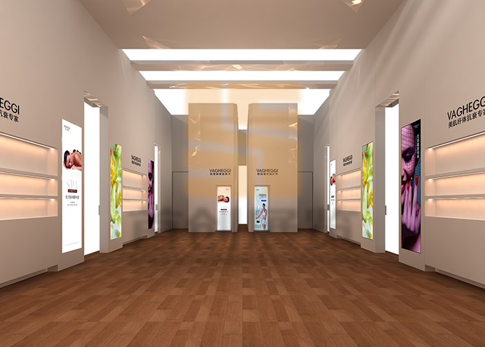 北京明格美醫(yī) 展臺裝修設計(圖1)