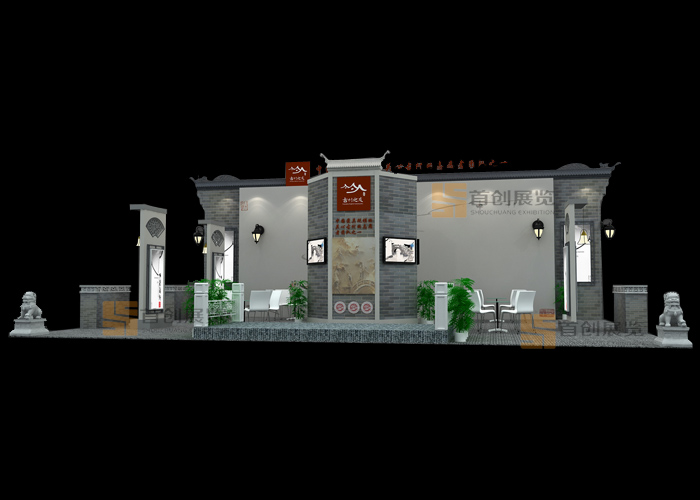 村友之家 建材門窗展覽設(shè)計(jì)(圖2)