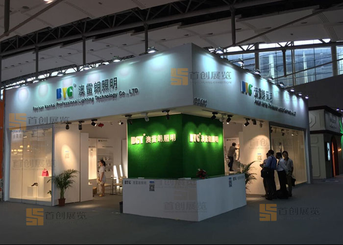 澳雷朗 光電照明展會(huì)搭建(圖2)