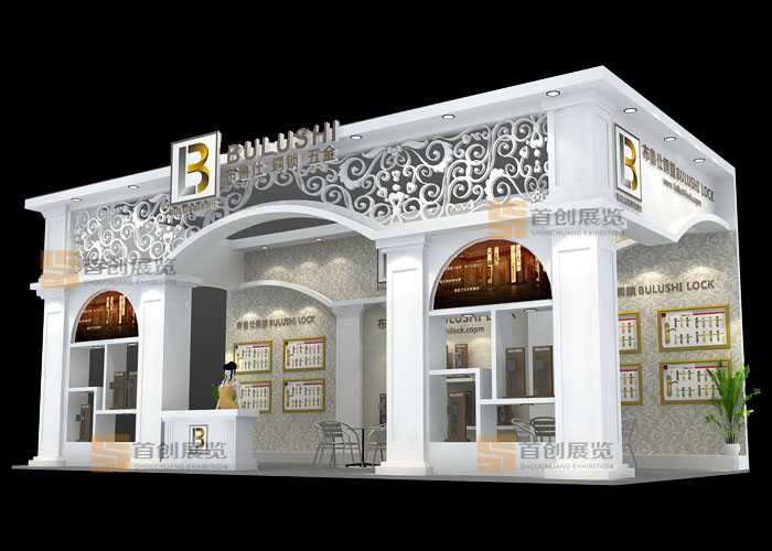 布魯士 建材門(mén)窗展會(huì)設(shè)計(jì)(圖1)