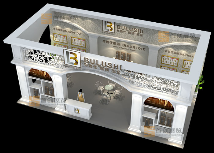 布魯士 建材門(mén)窗展會(huì)設(shè)計(jì)(圖3)