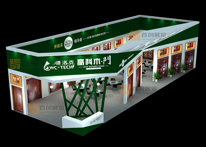 德洛克 建材門窗展覽設計(圖1)